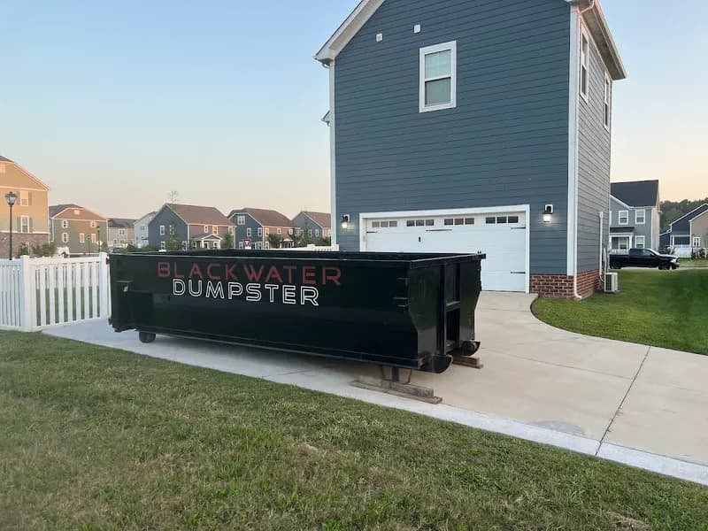 Blackwater Hauling & Dumpster Rental dumpster rental