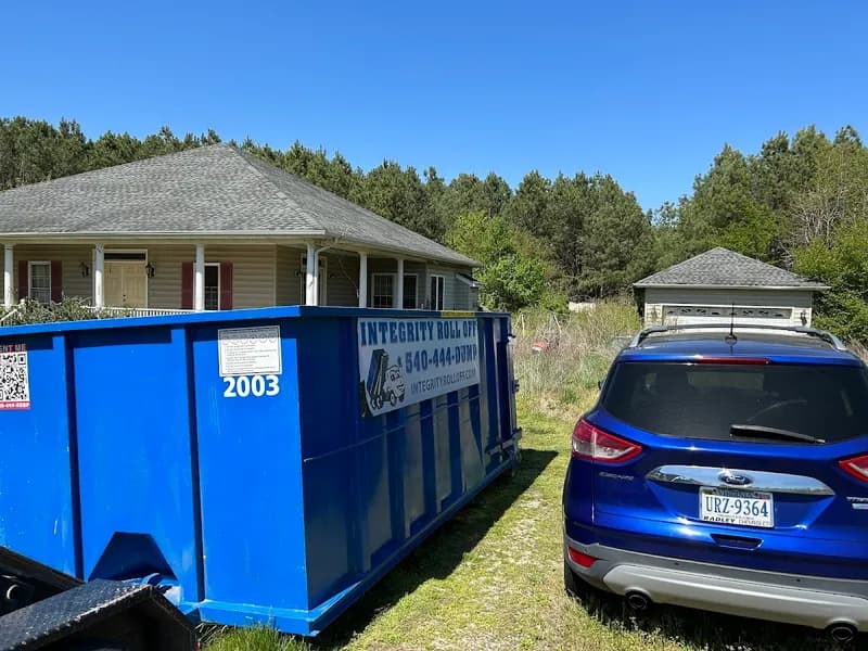 Integrity Roll Off dumpster rental