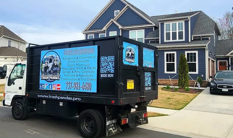 Trash Pandas - Junk Removal, Demolition, & Hauling dumpster rental