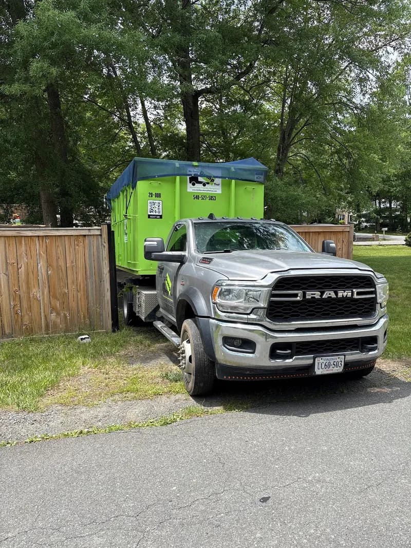 Bin There Dump That Dumpster Rentals Manassas dumpster rental